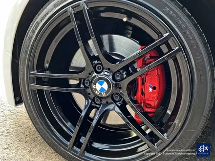 BMW E93 335i 휠수리 후 블랙유광 휠도색 + 레드 캘리퍼 도색 / 용인 처인구