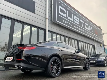 벤츠 CLS400d 휠수리 후 블랙유광 휠도색 / 용인 처인구