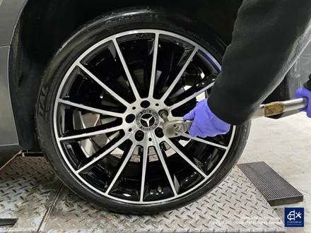 벤츠 CLS400d 마차휠 블랙폴리시 휠수리 휠복원 / 용인 처인구