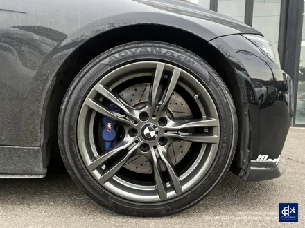 BMW F30 330i 휠수리 후 건메탈 유광 휠도색 / 용인 처인구