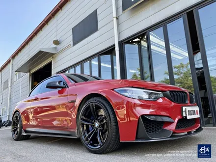 BMW M4 437M 휠수리 후 블랙 유광 휠도색 / 용인 처인구