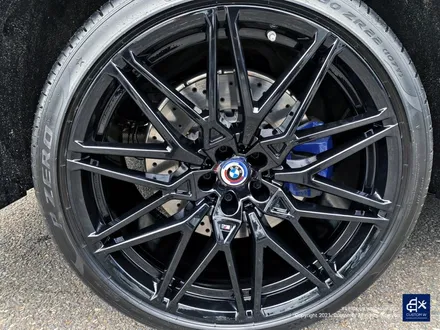 BMW X6M 818M 휠수리 후 블랙유광 휠도색 / 용인 처인구