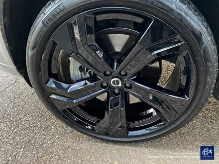 볼보 XC90 휠수리 후 블랙유광 휠도색 / 용인 처인구