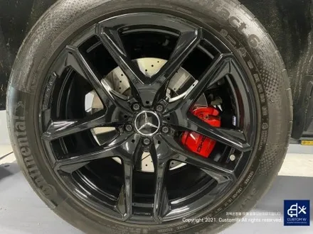 벤츠 GLE53 AMG 블랙 유광 휠도색 그리고 레드 캘리퍼 도색까지_! 완벽한 컬러 밸런스_! / 용인 처인구