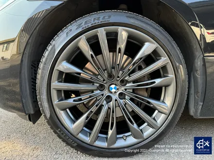 BMW 6GT 640i 럭셔리 646 버핑휠 (폴리싱 일명 빠우휠) 고질병 엄청난 부식 백화 제거 및 상처 수리 후, 건메탈 그레이 휠도색 / 용인 처인구