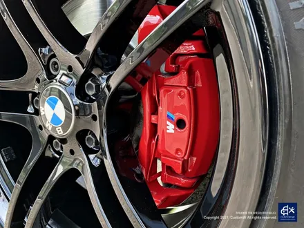 BMW E93 335i 휠수리 후 블랙유광 휠도색 + 레드 캘리퍼 도색 / 용인 처인구