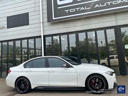 BMW F30 320d 블랙 실버 무광 투톤 휠도색 / 용인 처인구