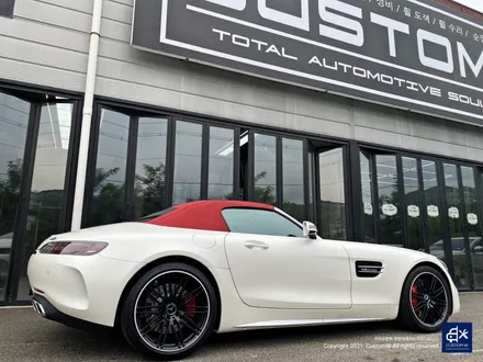 벤츠 AMG GTC 로드스터 블랙 실버 무광 투톤 휠도색 / 용인 처인구