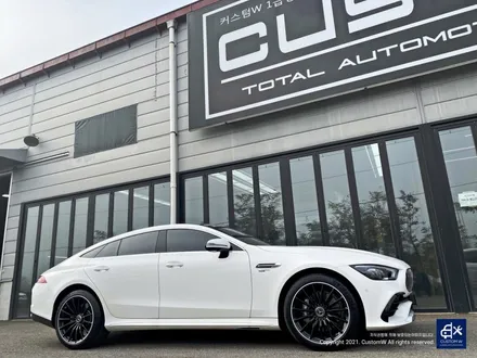 벤츠 GT43 AMG 휠수리 후 블랙실버 투톤 유광 휠도색 / 용인 처인구