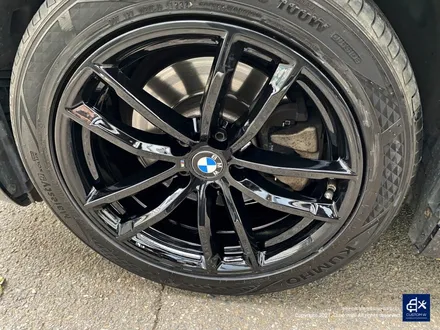 BMW G30 520d 휠수리 후 블랙유광 휠도색 / 용인 처인구