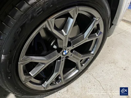 BMW G06 X6 휠수리 후 고스트크롬 휠도색 / 용인 처인구