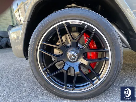 신차 출고 후 곧바로 입고_!  유니크한 멋진 바디 컬러_!! 벤츠 G 바겐 G63 AMG 22인치 투톤 무광 휠도색 작업으로 완성체로 만들었어요 : - ) / 용인 처인구