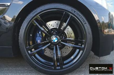 BMW M3,M4 437M 휠 상처 수리 후, 블랙 유광 휠도색. / 용인 처인구