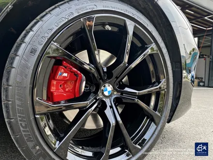 BMW Z4 20i 블랙유광 휠도색 + 레드 캘리퍼 도색 / 용인 처인구