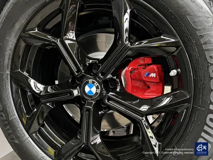 BMW X3 블랙유광 휠도색 + 레드 캘리퍼 도색 / 용인 처인구