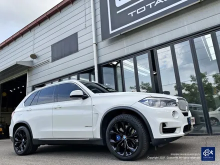BMW X5 50i 휠수리 후 블랙유광 휠도색 / 용인 처인구