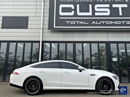 벤츠 GT43 AMG 휠수리 후 블랙실버 투톤 유광 휠도색 / 용인 처인구