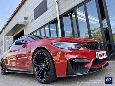 BMW M4 437M 휠수리 후 블랙 유광 휠도색 / 용인 처인구