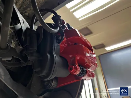 BMW X4 M40i 휠수리 후 블랙유광 휠도색 + 레드 캘리퍼 도색 / 용인 처인구