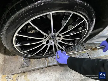 벤츠 CLS400d 마차휠 블랙폴리시 휠수리 휠복원 / 용인 처인구