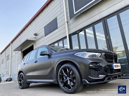 BMW G05 X5 40i 21인치 741M 휠수리 후 블랙유광 휠도색 / 용인 처인구