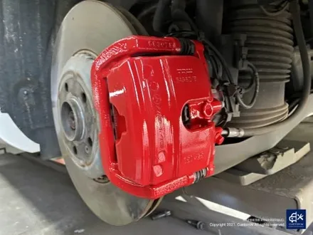벤츠 E53 AMG 휠수리 후 블랙 실버 투톤 무광 휠도색 + 레드 캘리퍼 도색 / 용인 처인구
