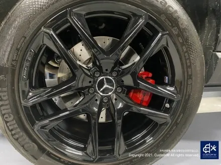 벤츠 GLE53 AMG 블랙 유광 휠도색 그리고 레드 캘리퍼 도색까지_! 완벽한 컬러 밸런스_! / 용인 처인구