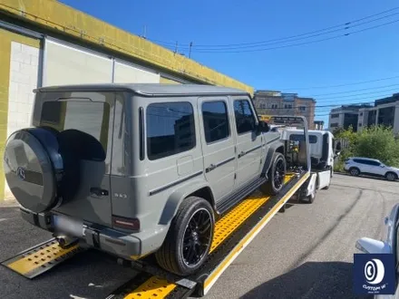 신차 출고 후 곧바로 입고_!  유니크한 멋진 바디 컬러_!! 벤츠 G 바겐 G63 AMG 22인치 투톤 무광 휠도색 작업으로 완성체로 만들었어요 : - ) / 용인 처인구