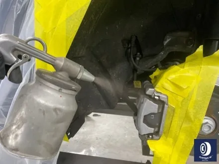 아우디 A7 55TFSI e 20인치 다이아몬드 커팅 가공을 이용한 블랙 폴리시 휠 커스텀 +  부식 방지 블랙 컬러로 캘리퍼 도색 작업까지_! / 용인 처인구