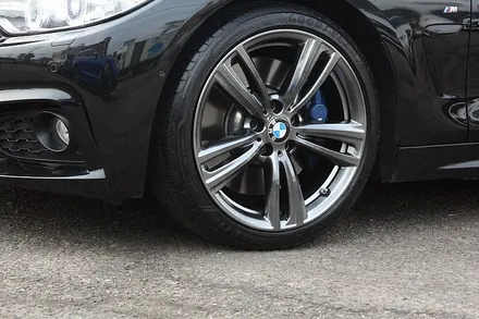 휠수리 후 고스트크롬 휠도색, 복원 보다는 새로운 컬러로 변화를 주다.(BMW 428I) / 용인 처인구