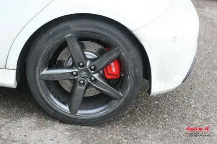 새차도 휠도색&캘리퍼도색을 한다. 강력한 포켓머신! A45 AMG 신차에요! / 용인 처인구