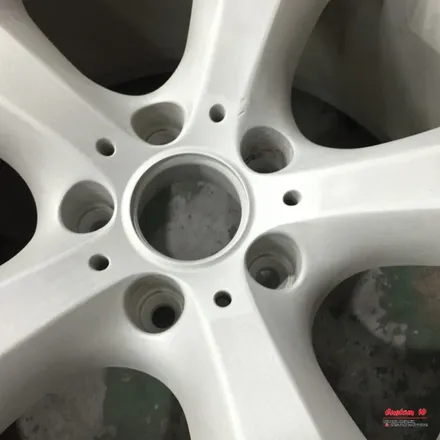 너무나도 잘 못된 휠도색으로 엉망진창이 된 BMW X6 휠 제대로 고스트크롬 휠도색. / 용인 처인구