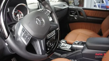 벤츠 G63(지바겐) AMG 맷블랙 휠도색으로 더 묵직한 남자의 차로 만들다. / 용인 처인구