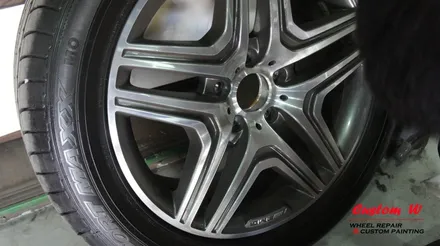 진정한 남자의 차 벤츠 G 63 AMG(지바겐) 맷블랙(블랙무광) 휠도색으로 포스를 업그레이드 하다. / 용인 처인구