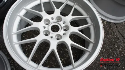 이제는 세월속의 차량이 되었지만 여전히 멋진 BMW E39 540 차량의 BBS RGR 휠수리 및 고스트크롬 도색. / 용인 처인구