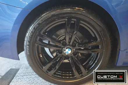 블랙유광 휠도색 - BMW 428I 쿠페 / 용인 처인구