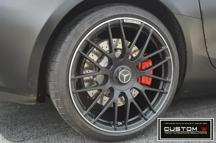 벤츠 AMG GTS 상처난 1개의 휠 다이아몬드컷팅 휠수리. / 용인 처인구