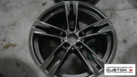 BMW 6시리즈 잘 못된 휠도색 바로 잡기 고스트크롬 휠도색. / 용인 처인구
