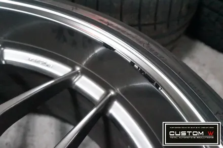 BMW E92 M3 잘못된 휠수리도색이력 박리후, 블랙유광 휠도색 그리고 레드 캘리퍼도색 작업까지.! 커스텀W / 용인 처인구