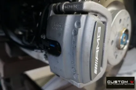 요즘 핫 한 벤츠 AMG GT 4도어 블랙 유광 휠도색, 레드 캘리퍼 도색. / 용인 처인구