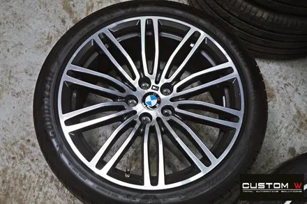 BMW G30 530i 664M 휠 수리 후 블랙유광 휠도색 / 용인 처인구