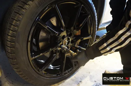 벤츠 GLC43 AMG 블랙유광 휠도색 / 용인 처인구