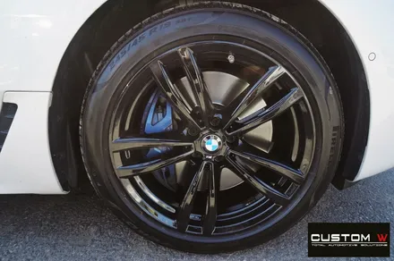 BMW 6GT 630d 블랙유광 휠도색 / 용인 처인구