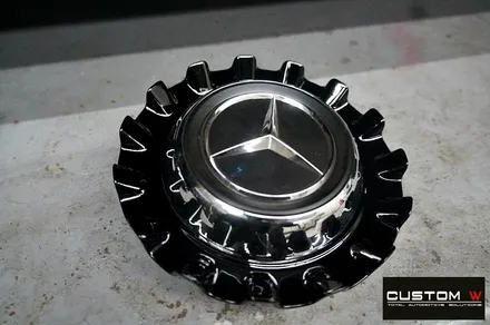 벤츠 GT43 AMG 블랙유광 휠 도색, 레드 캘리퍼 도색 / 용인 처인구