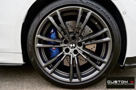 BMW F90 신형 M5 매트 그레이(사틴 그레이) 휠 도색 / 용인 처인구