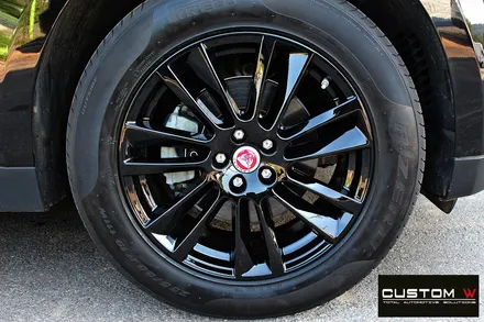 재규어 F-페이스(F-PACE) 블랙유광 휠도색 / 용인 처인구