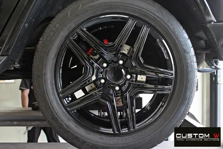 벤츠 G63 AMG G바겐 블랙유광 휠도색 / 용인 처인구