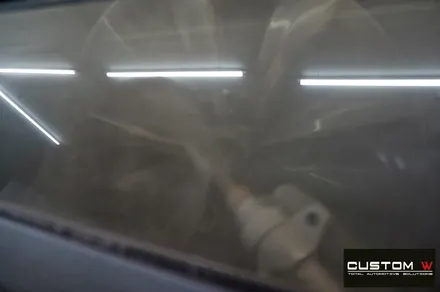 테슬라 모델S 21인치 카본 소닉 실버 터빈휠 상처 수리 후 휠복원 / 용인 처인구
