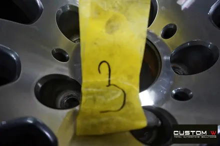 벤츠 G63 AMG 무광 블랙실버 투톤 휠도색 / 용인 처인구