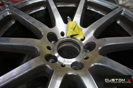 벤츠 G63 AMG 지바겐 블랙실버 유광 투톤 휠도색 / 용인 처인구